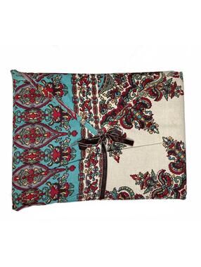 Pottery Barn Decorative Table Cloth 70 x 108 100% Cotton